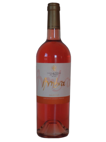 Ambra Rose IGP Negroamaro Salento 2014 Case of 6 Wines